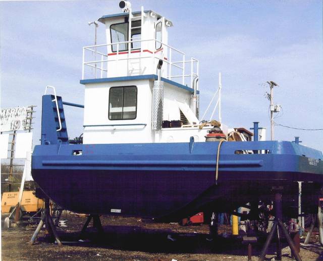 25 foot Truckable Pushboat or 26 foot Truckable Push Boat